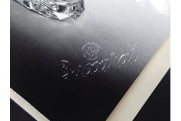 フランス　Baccarat　バカラ　特別限定　希少　1989-6/80　きらめく上品なカットが美しいビアマグ(フルレッドクリスタルガラス、ジョッキ、グラス、ケース付き、証明書付き)(R-077069)