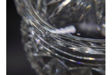 フランス　Baccarat　バカラ　特別限定　希少　1989-7/80　きらめく上品なカットが美しいビアマグ(フルレッドクリスタルガラス、ジョッキ、グラス、ケース付き、証明書付き)(R-077070)