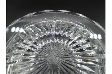 フランス　Baccarat　バカラ　特別限定　希少　1989-8/80　きらめく上品なカットが美しいビアマグ(フルレッドクリスタルガラス、ジョッキ、グラス、ケース付き、証明書なし)(R-077071)