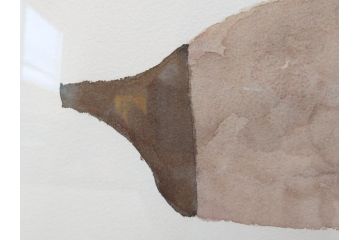 真作　柚木沙弥郎　「デコイ」　サイン入り　5号　リトグラフ(版画、絵画、額装、鴨、共シール)(R-077072)