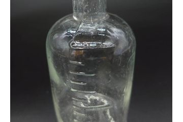 大正〜昭和初期　様々な用途に使える小瓶5個セット(気泡、ガラスビン、硝子、ボトル、薬瓶、花瓶、花入れ、花器)(R-077073)