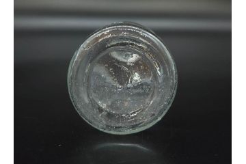 大正〜昭和初期　様々な用途に使える小瓶5個セット(気泡、ガラスビン、硝子、ボトル、薬瓶、花瓶、花入れ、花器)(R-077073)