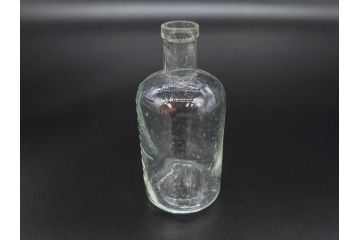大正〜昭和初期　様々な用途に使える小瓶5個セット(気泡、ガラスビン、硝子、ボトル、薬瓶、花瓶、花入れ、花器)(R-077073)
