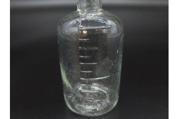 大正〜昭和初期　様々な用途に使える小瓶5個セット(気泡、ガラスビン、硝子、ボトル、薬瓶、花瓶、花入れ、花器)(R-077073)