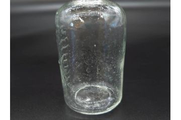 大正〜昭和初期　様々な用途に使える小瓶5個セット(気泡、ガラスビン、硝子、ボトル、薬瓶、花瓶、花入れ、花器)(R-077074)