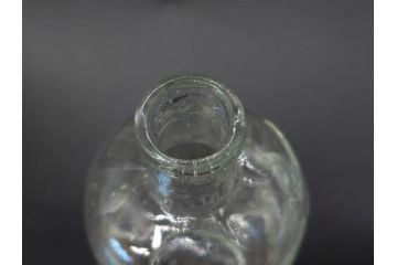 大正〜昭和初期　様々な用途に使える小瓶5個セット(気泡、ガラスビン、硝子、ボトル、薬瓶、花瓶、花入れ、花器)(R-077074)
