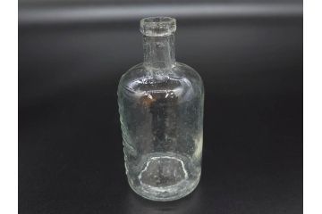 大正〜昭和初期　様々な用途に使える小瓶5個セット(気泡、ガラスビン、硝子、ボトル、薬瓶、花瓶、花入れ、花器)(R-077081)