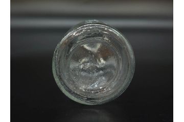 大正〜昭和初期　様々な用途に使える小瓶5個セット(気泡、ガラスビン、硝子、ボトル、薬瓶、花瓶、花入れ、花器)(R-077081)