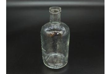 大正〜昭和初期　様々な用途に使える小瓶5個セット(気泡、ガラスビン、硝子、ボトル、薬瓶、花瓶、花入れ、花器)(R-077081)