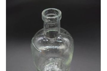 大正〜昭和初期　様々な用途に使える小瓶5個セット(気泡、ガラスビン、硝子、ボトル、薬瓶、花瓶、花入れ、花器)(R-077081)
