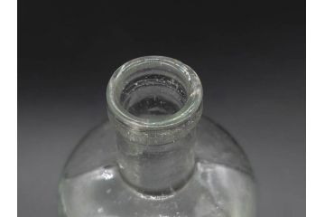 大正〜昭和初期　様々な用途に使える小瓶5個セット(気泡、ガラスビン、硝子、ボトル、薬瓶、花瓶、花入れ、花器)(R-077081)