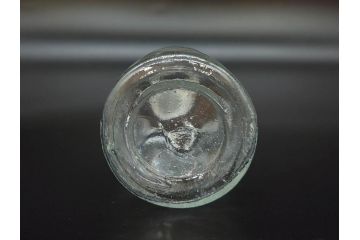 大正〜昭和初期　様々な用途に使える小瓶5個セット(気泡、ガラスビン、硝子、ボトル、薬瓶、花瓶、花入れ、花器)(R-077081)