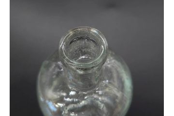 大正〜昭和初期　様々な用途に使える小瓶5個セット(気泡、ガラスビン、硝子、ボトル、薬瓶、花瓶、花入れ、花器)(R-077082)