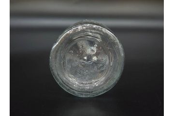 大正〜昭和初期　様々な用途に使える小瓶5個セット(気泡、ガラスビン、硝子、ボトル、薬瓶、花瓶、花入れ、花器)(R-077082)
