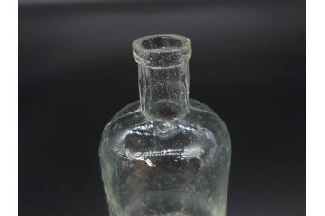 大正〜昭和初期　様々な用途に使える小瓶5個セット(気泡、ガラスビン、硝子、ボトル、薬瓶、花瓶、花入れ、花器)(R-077082)