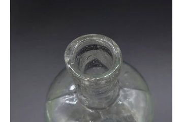 大正〜昭和初期　様々な用途に使える小瓶5個セット(気泡、ガラスビン、硝子、ボトル、薬瓶、花瓶、花入れ、花器)(R-077082)