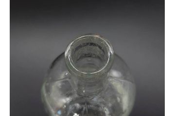 大正〜昭和初期　様々な用途に使える小瓶5個セット(気泡、ガラスビン、硝子、ボトル、薬瓶、花瓶、花入れ、花器)(R-077082)