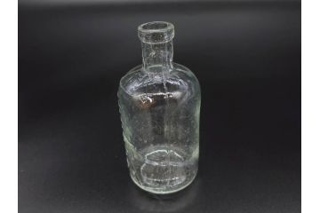 大正〜昭和初期　様々な用途に使える小瓶5個セット(気泡、ガラスビン、硝子、ボトル、薬瓶、花瓶、花入れ、花器)(R-077082)