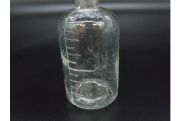 大正〜昭和初期　様々な用途に使える小瓶5個セット(気泡、ガラスビン、硝子、ボトル、薬瓶、花瓶、花入れ、花器)(R-077083)