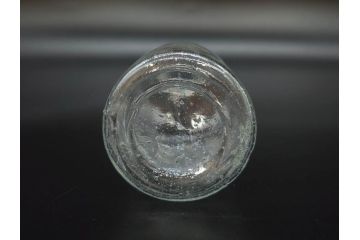 大正〜昭和初期　様々な用途に使える小瓶5個セット(気泡、ガラスビン、硝子、ボトル、薬瓶、花瓶、花入れ、花器)(R-077083)