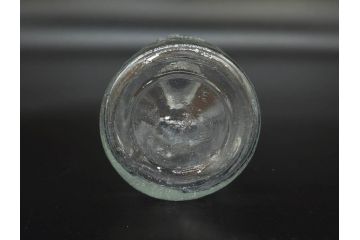 大正〜昭和初期　様々な用途に使える小瓶5個セット(気泡、ガラスビン、硝子、ボトル、薬瓶、花瓶、花入れ、花器)(R-077083)