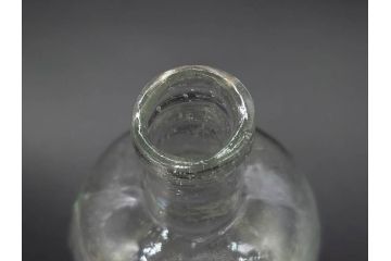 大正〜昭和初期　様々な用途に使える小瓶5個セット(気泡、ガラスビン、硝子、ボトル、薬瓶、花瓶、花入れ、花器)(R-077084)