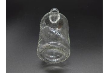 大正〜昭和初期　様々な用途に使える小瓶5個セット(気泡、ガラスビン、硝子、ボトル、薬瓶、花瓶、花入れ、花器)(R-077085)