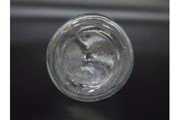 大正〜昭和初期　様々な用途に使える小瓶5個セット(気泡、ガラスビン、硝子、ボトル、薬瓶、花瓶、花入れ、花器)(R-077085)