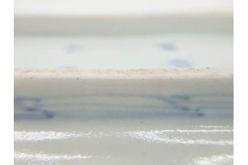 江戸期　古伊万里　染付　冨貴長春　約21cm　7.1寸　牡丹蛸唐草文　細やかで力強く描かれた文様が魅力的な長皿2枚セット(七寸一分、和食器、和皿)(R-077093)