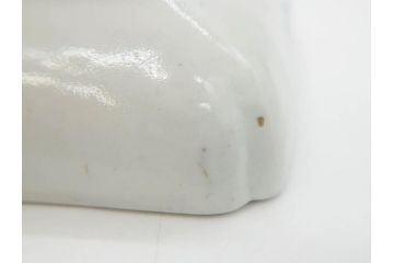 江戸期　古伊万里　染付　冨貴長春　約21cm　7.1寸　牡丹蛸唐草文　細やかで力強く描かれた文様が魅力的な長皿2枚セット(七寸一分、和食器、和皿)(R-077093)
