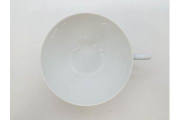 デンマーク　ROYAL COPENHAGEN(ロイヤルコペンハーゲン)　ブルーフルーテッド　プレイン・ハーフレース　エレガントなティータイムを演出するカップ&ソーサー3客・シュガーボウルセット(コーヒー、ティーカップ、シュガーポット、C&S、洋食器)(R-077097)