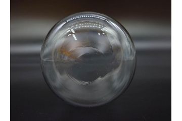 当時物　お洒落なディスプレイが叶うガラスドーム2点セット(昔のたばこ屋さん、タバコディスプレイ、ガラス瓶、陳列ケース、見本入れ、コレクションケース、グローブドマリエ、グローブ・ド・マリエ)(R-077099)