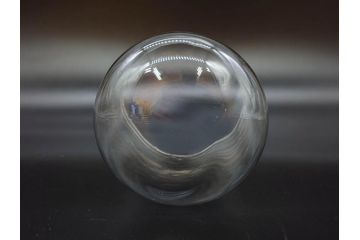 当時物　お洒落なディスプレイが叶うガラスドーム2点セット(昔のたばこ屋さん、タバコディスプレイ、ガラス瓶、陳列ケース、見本入れ、コレクションケース、グローブドマリエ、グローブ・ド・マリエ)(R-077101)