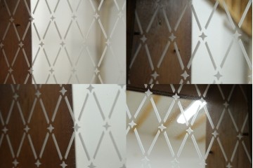 デンマークヴィンテージ　チーク材　スタイリッシュなデザインが目を惹くサイドボード　(R-077107)