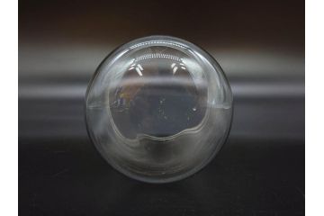 当時物　お洒落なディスプレイが叶うガラスドーム2点セット(昔のたばこ屋さん、タバコディスプレイ、ガラス瓶、陳列ケース、見本入れ、コレクションケース、グローブドマリエ、グローブ・ド・マリエ)(R-077116)