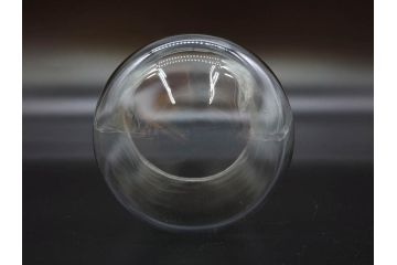 当時物　お洒落なディスプレイが叶うガラスドーム2点セット(昔のたばこ屋さん、タバコディスプレイ、ガラス瓶、陳列ケース、見本入れ、コレクションケース、グローブドマリエ、グローブ・ド・マリエ)(R-077120)