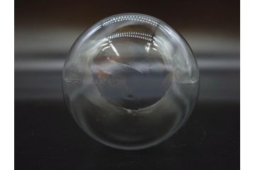 当時物　お洒落なディスプレイが叶うガラスドーム3点セット(昔のたばこ屋さん、タバコディスプレイ、ガラス瓶、陳列ケース、見本入れ、コレクションケース、グローブドマリエ、グローブ・ド・マリエ)(R-077121)