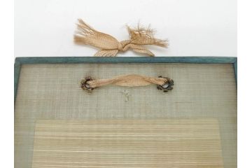 希少　大正〜昭和初期　当時物　「特製アイスクリーム」　ガラス看板2点セット(広告、店頭用、硝子製、昭和レトロ、ディスプレイ)(R-077170)