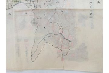 戦前　当時物　嘉義地震　震災略図　震災被害略図　震災概況略図9枚(台湾、中国、古文書、古地図)(R-077176)