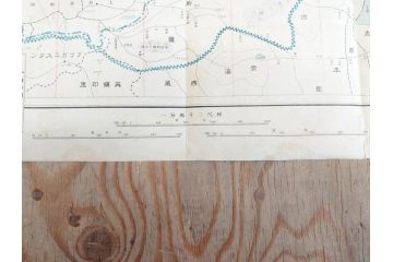 戦前　当時物　露国領土侵略図　日獨戦局地図　仙台市略図　古地図3枚セット(ロシア、日本、ドイツ、日独戦争、大阪朝日新聞、青島及其附近明細図、仙台豫備病院配置図、古文書)(R-077178)