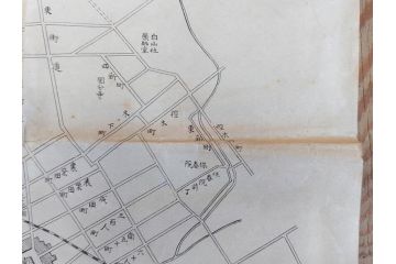 戦前　当時物　露国領土侵略図　日獨戦局地図　仙台市略図　古地図3枚セット(ロシア、日本、ドイツ、日独戦争、大阪朝日新聞、青島及其附近明細図、仙台豫備病院配置図、古文書)(R-077178)