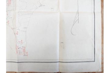 希少　明治期　当時物　台湾総督府管内略図　臺介全図　台湾民族分布図　台湾鉄道線路図　古地図4枚セット(警察本署製図、台湾神社、陸軍中将、古文書、臺湾)(R-077179)