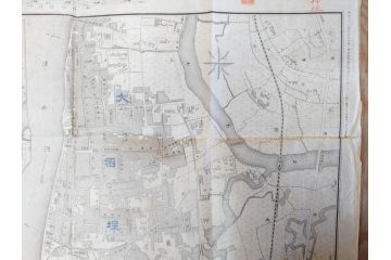 希少　明治期　当時物　台湾総督府管内略図　臺介全図　台湾民族分布図　台湾鉄道線路図　古地図4枚セット(警察本署製図、台湾神社、陸軍中将、古文書、臺湾)(R-077179)