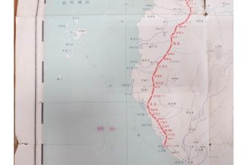 希少　明治期　当時物　台湾総督府管内略図　臺介全図　台湾民族分布図　台湾鉄道線路図　古地図4枚セット(警察本署製図、台湾神社、陸軍中将、古文書、臺湾)(R-077179)