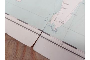 希少　明治期　当時物　台湾総督府管内略図　臺介全図　台湾民族分布図　台湾鉄道線路図　古地図4枚セット(警察本署製図、台湾神社、陸軍中将、古文書、臺湾)(R-077179)