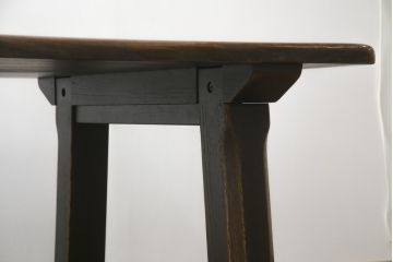 中古　美品　飛騨産業　PROVINCIAL(プロヴィンシャル・プロビンシャル)　どっしりとした佇まいが存在感を放つタバーンテーブル(ダイニングテーブル、4人掛け、6人掛け、作業台)(定価約56万円)(R-077195)