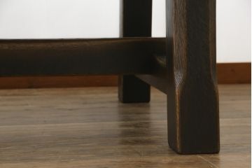 中古　美品　飛騨産業　PROVINCIAL(プロヴィンシャル・プロビンシャル)　どっしりとした佇まいが存在感を放つタバーンテーブル(ダイニングテーブル、4人掛け、6人掛け、作業台)(定価約56万円)(R-077195)