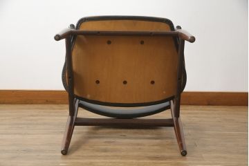 デンマークビンテージ　Arne Vodder(アルネ・ヴォッダー)デザイン　モデル62A　ミッドセンチュリースタイルの空間づくりにぴったりのアームチェア(ヴィンテージ、北欧)(R-077196)