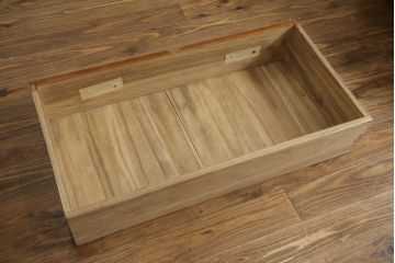 和製アンティーク　総桐　趣のある佇まいが魅力的な関東衣装箪笥ローボード(時代箪笥、和タンス、桐たんす、桐箪笥、収納箪笥、引き出し、ローチェスト)(R-077200)