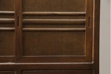 和製ビンテージ　美品　アンティーク調　シンプルなデザインが魅力的な両面使いできる階段箪笥(和箪笥、和タンス、収納箪笥、ヴィンテージ)(R-077205)